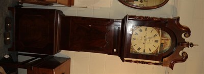 Lot 1187 - A Victorian mahogany eight day longcase clock, with painted dial signed Joseph Belles, Huddersfield