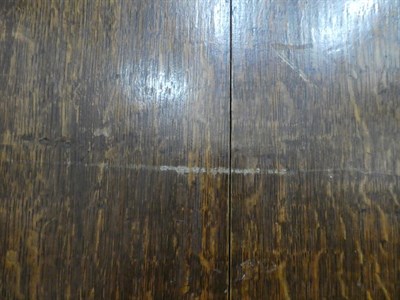 Lot 1198 - George III oak free standing corner cupboard, 121cm by 60cm by 204cm high