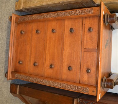 Lot 1266 - A Wellington six drawer chest