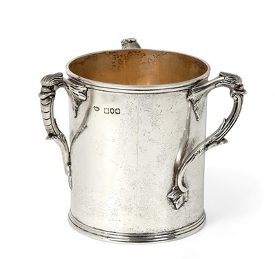 Lot 2299 - A Victorian Silver Three-Handled Cup, by the Goldsmiths and Silversmiths Co. Ltd., London,...