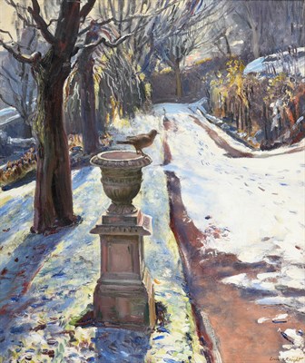 Lot 1125 - Dame Laura Knight RA, RWS, RE, RWA, PSWA, DBE (1877-1970) ''The Old Garden'' Signed, oil on canvas