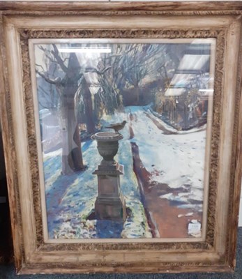 Lot 1125 - Dame Laura Knight RA, RWS, RE, RWA, PSWA, DBE (1877-1970) ''The Old Garden'' Signed, oil on canvas