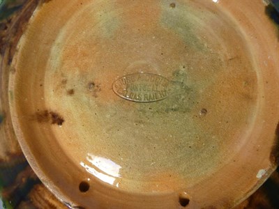 Lot 105 - A Jose A Cunha Caldas Rainha Pallisey Style Dish, late 19th century, of circular form,...