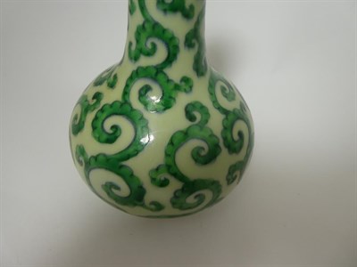 Lot 160 - A Chinese Porcelain Bottle Vase, Chenghua mark but not of the period, painted in underglaze...