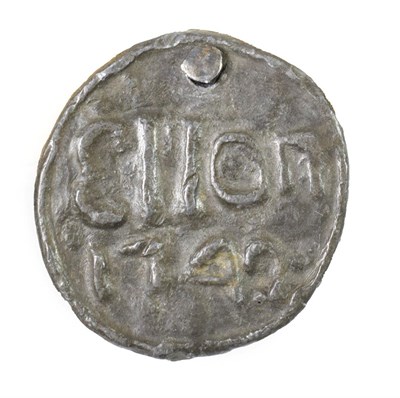 Lot 300 - Ellon, a beggar's badge, of circular form, inscribed ELLON 1742, 4.2cm diameter  Beggar's...