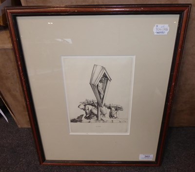 Lot 360 - Robert Sargent Austin (1895-1973) The Wood Carriers Signed and dated 1932 in pencil, engraving...