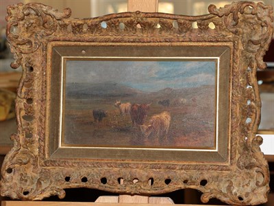 Lot 374 - Percy Gravely (exh.1886-1904) ''Near Killin'' Signed, with ink inscribed label and pencil...