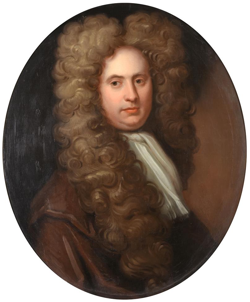 Lot 427 - Follower of Sir Peter Lely (1618-1680)  Portrait of William Howard of Corby Castle, Cumbria...