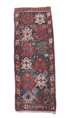 Lot 535 - Karabagh Runner South Caucasus, circa 1920 The abrashed field with polychrome stylised...