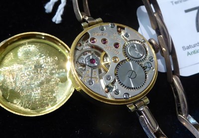 Lot 70 - A lady's 9 carat gold Rolex wristwatch