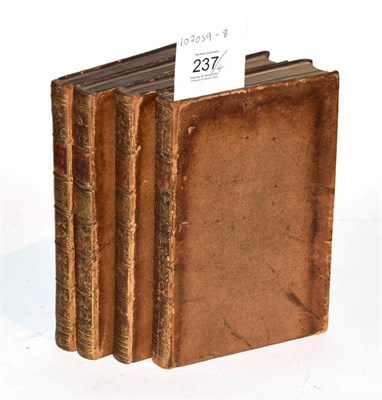 Lot 237 - Churchill [Charles] The Works of C. Churchill, John Churchill and W. Flexney, 1774, fifth...