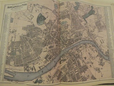 Lot 238 - George W. Bacon, New Large Scale Ordnance Atlas of the British Isles, no date, large quarto,...