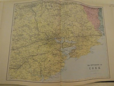 Lot 238 - George W. Bacon, New Large Scale Ordnance Atlas of the British Isles, no date, large quarto,...