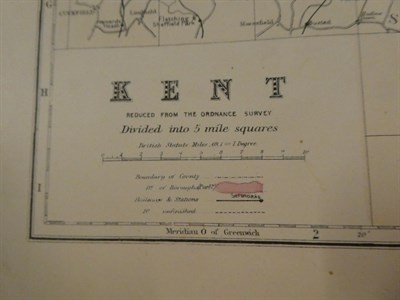 Lot 238 - George W. Bacon, New Large Scale Ordnance Atlas of the British Isles, no date, large quarto,...