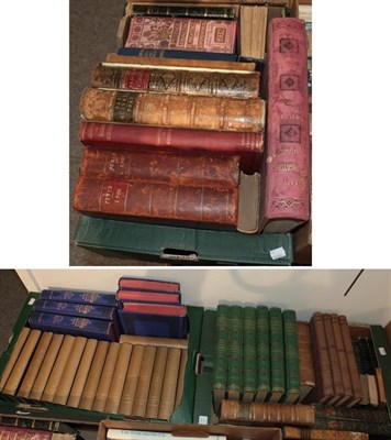 Lot 324 - A collection of books including Dore illustrated, Dickens, natural history, literature, etc...