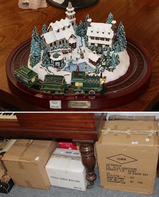 Lot 339 - Quantity of Christmas ornaments in six boxes