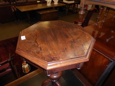 Lot 1187 - A Victorian rosewood sewing table, 46cm by 73cm