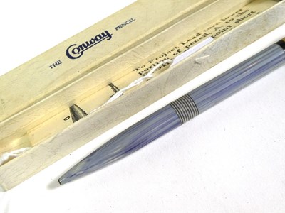 Lot 157 - A Conway Stewart Duo Point No.2 pencil, a Conway Stewart 15 fountain pen with 14K stamped nib,...