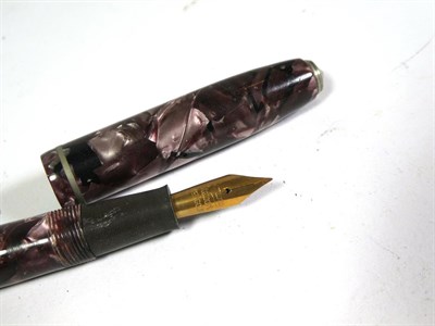 Lot 161 - A Conway 106 fountain pen with with matching pencil, a Conway Stewart 75 fountain pen with nib...
