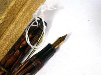 Lot 169 - A fountain pen with nib stamped 14ct, the ''John bull'' fountain pen with nib stamped 14K, the ''De