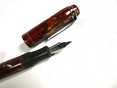 Lot 174 - A fountain pen with nib stamped 14K, an Osmirod 65 Fountain pen another Osmirod 65 fountain...