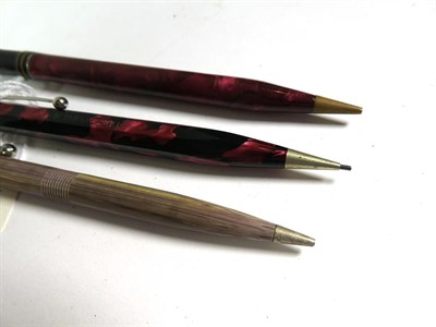 Lot 179 - Two Conway Stewart 15 fountain pens with nibs stamped 14ct, the ''Conway'' pen No.70 fountain...