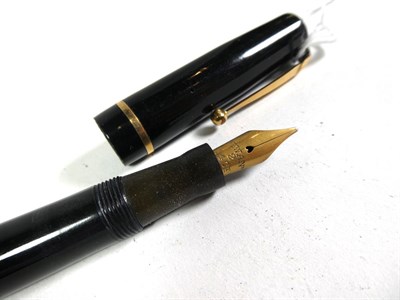 Lot 182 - A Swan No.2 fountain pen with nib stamped 14ct, a Swan 2K fountain pen with nib stamped 14-c-585, a