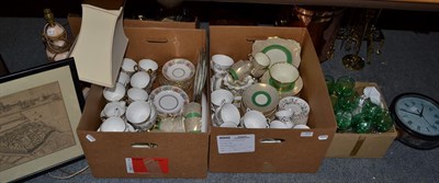 Lot 372 - Decorative teawares including Royal Worcester, Tuscan china, Royal Stafford together with two...