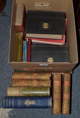 Lot 392 - One box of books including: Byzantine Churches in Constantinople; Decline & Fall of the Roman...