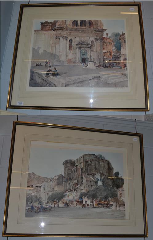 Lot 1030 - After Sir William Russell Flint (British, 1880-1969), two pencil signed prints, gallery stamped (2)