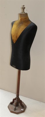 Lot 1302 - ~ An early 20th century tailors dummy, bearing label 'Louis Galceran, Barcelona'