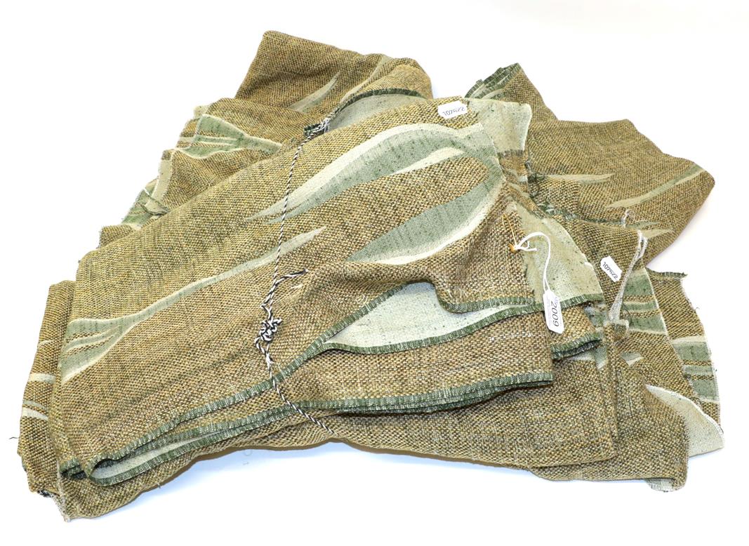 Lot 2009 - Alan Jarvis for Edinburgh Weavers 'Centaurs' Designed in 1961, woven in green and cream,...