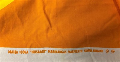 Lot 2016 - Circa 1960s Lengths of Fabrics, comprising a Maija Isola, Finland remnant titled 'Meduusa',...