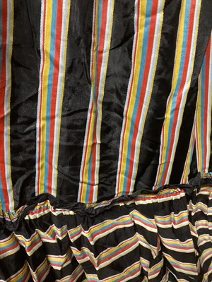 Lot 2047 - Assorted 19th Century and Later Ladies' Silk and other Under Skirts, comprising a black skirt...