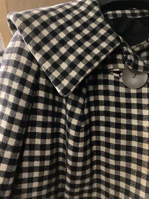Lot 2075 - Four Circa 1940-50s Ladies' Coats, comprising a Romanza of London black and white checked wool...