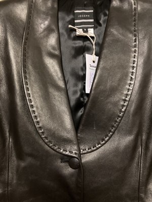 Lot 2111 - Modern Ladies' Clothing, comprising a Joseph black shearling coat with black leather trims...