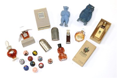 Lot 2131 - Assorted Early 20th Century Scent Bottles, comprising Potter and Moore Mitcham Lavender...