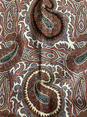 Lot 2148 - 19th Century Woven Paisley Shawl, with black centre and decorative trim, 170cm square; large...