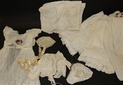 Lot 2156 - Assorted Late 19th/Early 20th Century Children's Christening Gowns and Day Dress, including...