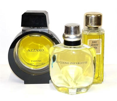 Lot 2163 - Large Azzaro by Loris Azzaro Paris Dummy Factice in a circular glass bottle, held within a...
