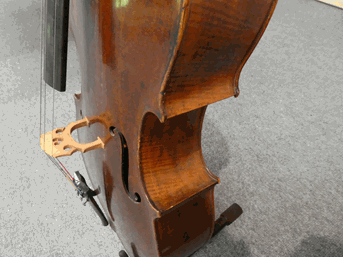 Lot 3002 - Cello 29 1/2'' two piece back, upper bout 13 1/2'', middle 9 1/2. lower 17'', depth 4 3/4''; no...