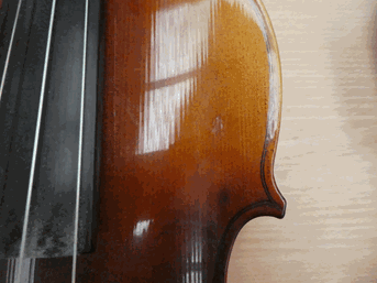 Lot 3006 - Viola 16'' two piece back, labelled ''Eugen Gartner, Stuttgart''