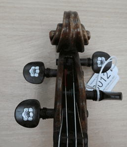 Lot 3012 Violin 14 1 8 One Piece Back Labelled Lot 3012 Violin 14 1 8 One Piece Back Labelled