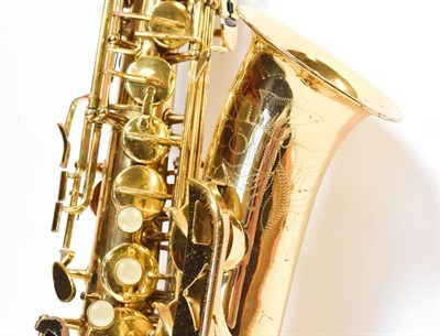 Lot 3024 - Alto Saxophone By Conn no.N198034, cased  with Vandoren A25 mouthpiece, ligature and cap, with...
