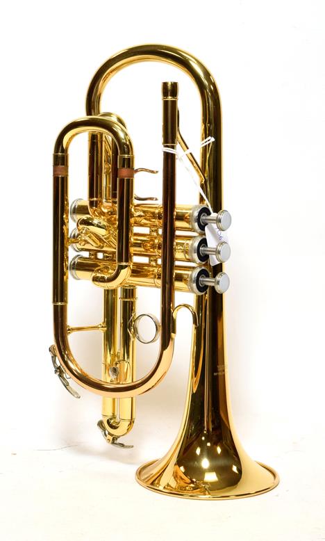 Lot 3028 - Cornet Yamaha YC2330ii no.T15028, in manufacturer's case, with mouthpiece and Denis Wick...