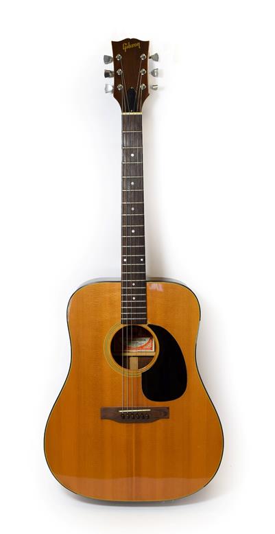 Lot 3039 - Gibson Blue Ridge Custom Acoustic Guitar 1973-75 serial no.A050046 on rear of headstock and...