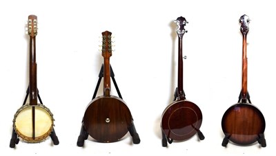 Lot 3042 - Banjo 5 string, 11'' head, 22 frets, headstock decal 'Countryman' (Requires attention to...