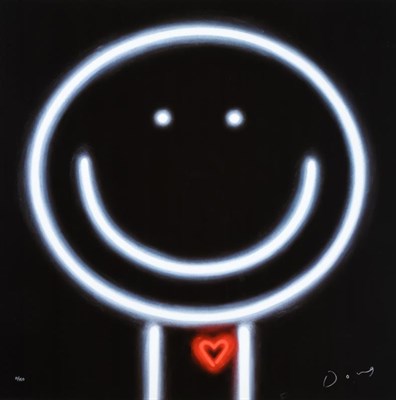 Lot 1000 - Doug Hyde (b.1972) ''Heart Throb'' Signed and numbered 11/150, limited edition on metal, 76cm...