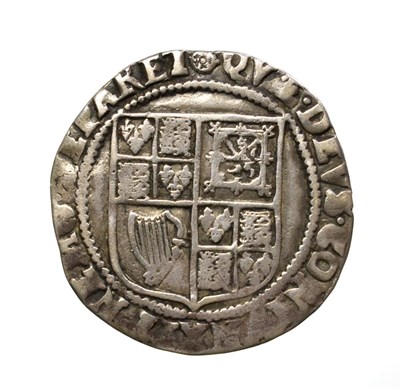 Lot 4001 - James I, 1605 - 1606 Shilling. 5.68g, 29.7mm, 11h. Second coinage coinage, mintmark rose. Obv:...