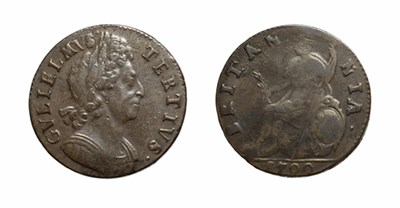 Lot 4015 - William III, 1696 Sixpence. Obv: Laureate and draped bust right. Rev: Cruciform shields. S....